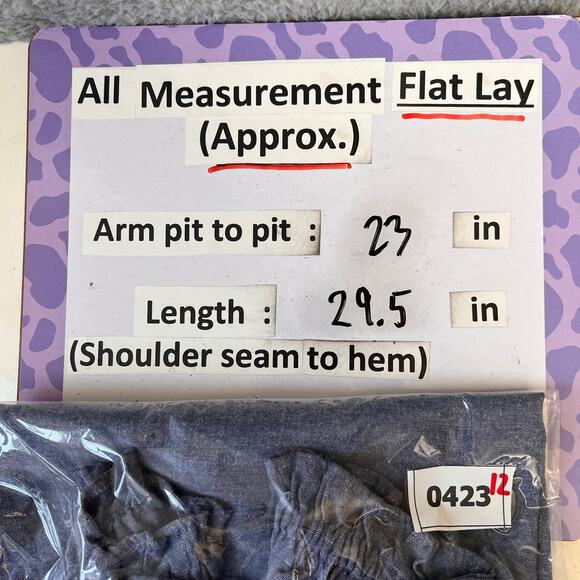 Chambray Light Blue Floral Embroidered OFF Shoulder Mini Dress Denim Cotton L - Picture 4 of 10